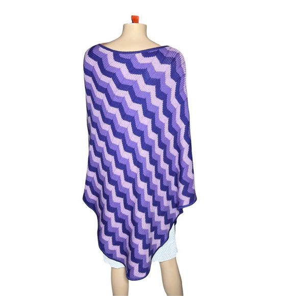 Missoni zigzag will blend poncho - Picture 4 of 9